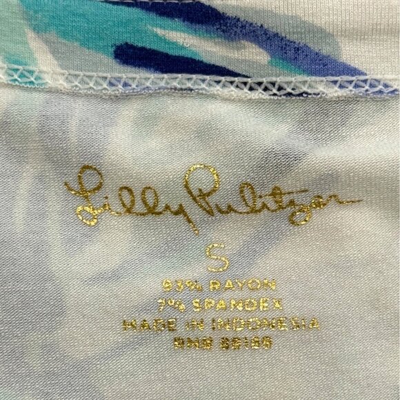 Lilly Pulitzer Sophie Dress Flock Together Blue & Pink 3/4 Sleeve Womens Size S - Picture 5 of 9